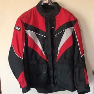 Mens motorcycle jacket tour master saber XL